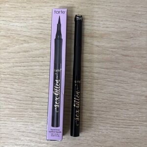 Tarte Sex Kitten Liquid Liner Eyeliner Women's Makeup Vegan Black 1.4mL .047floz